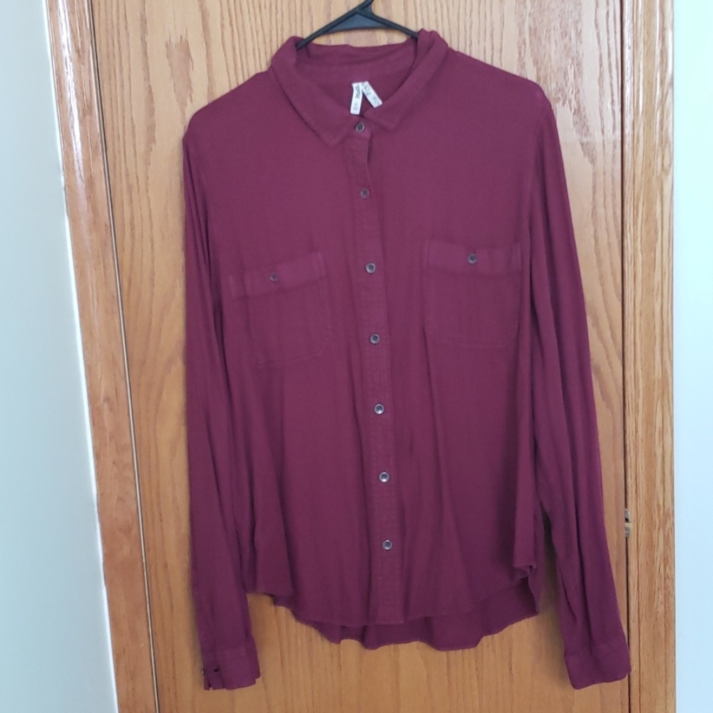 Long Sleeved Button Up Shirt